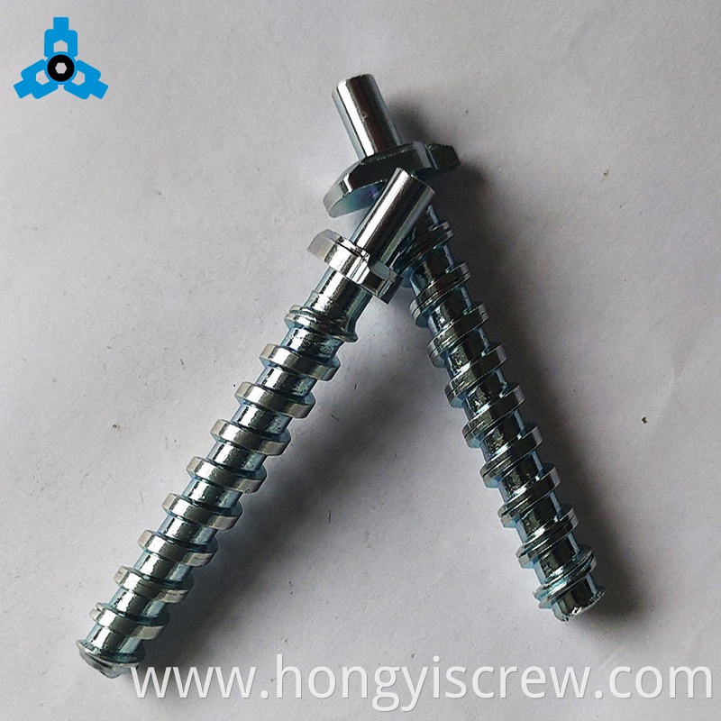 Special Cold Forged Double Ended Machine Trapezoid Head Bolts With Hole OEM Stock Support